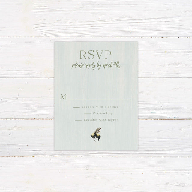 Blossom Bee RSVP - goprintplus