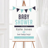 Blue Flag Baby Shower - goprintplus