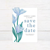 Blue Lily Invitations - goprintplus