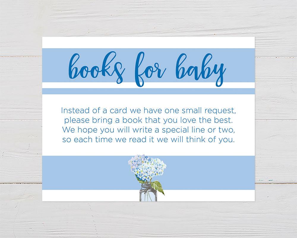 Blue Hydrangeas Books For Baby - goprintplus