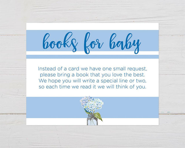 Blue Hydrangeas Books For Baby - goprintplus