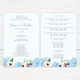 Blue Hydrangea Invitations - goprintplus