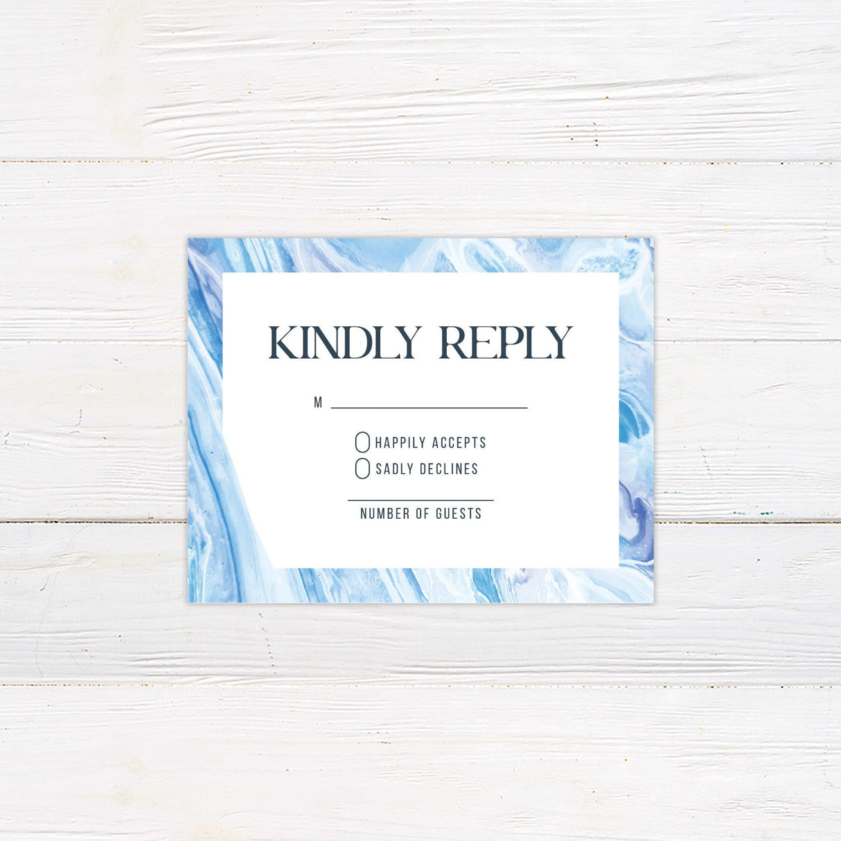 Blue Marble Invitations - goprintplus