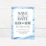 Blue Marble Invitations - goprintplus