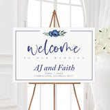 Blue Poppy Invitations - goprintplus