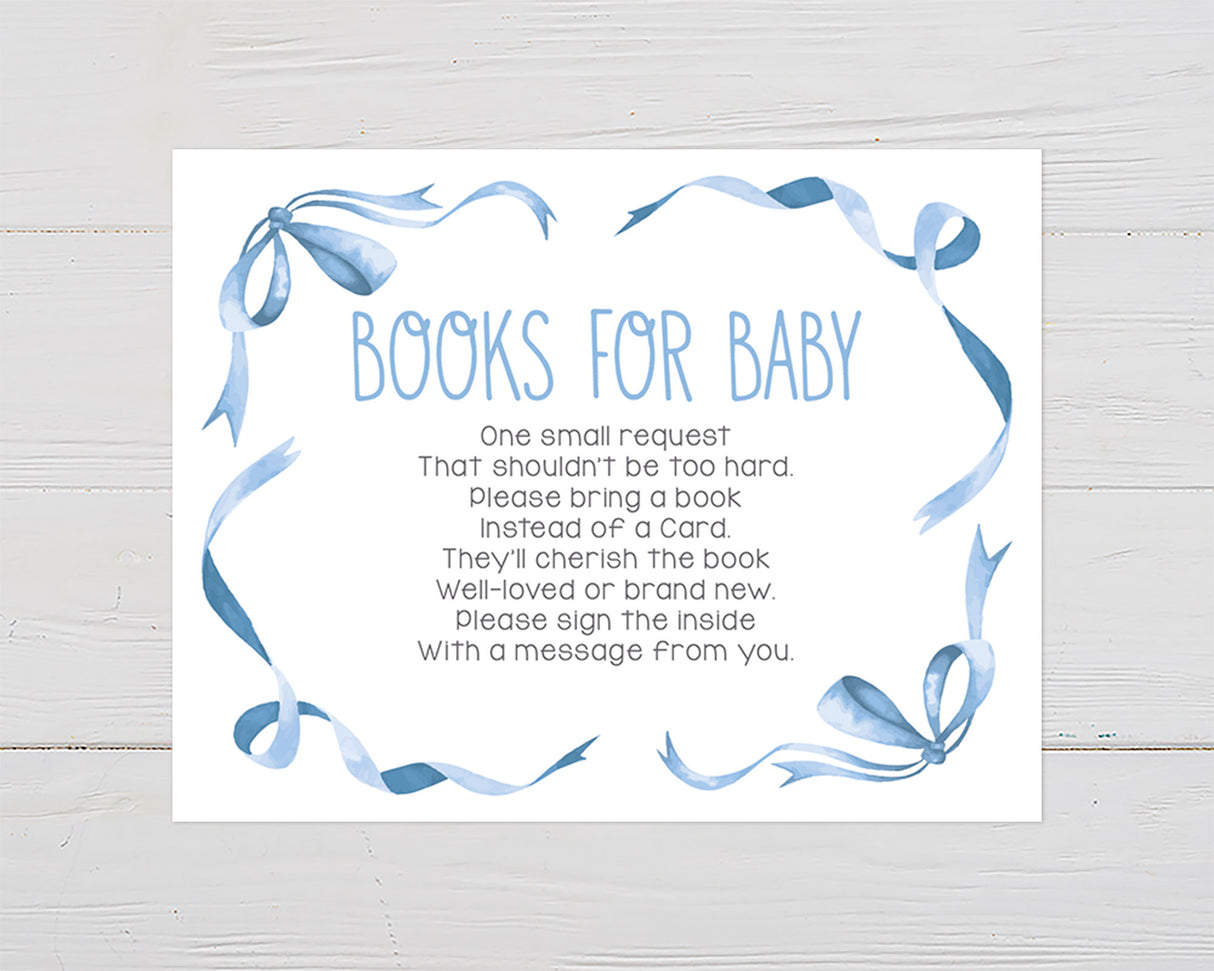 Blue ribbons 2 Books for Baby - Go Print Plus