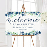 Blue Romance Invitations - goprintplus