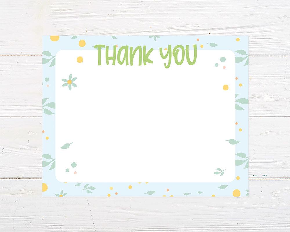 Blue Snail Thank You Card - goprintplus