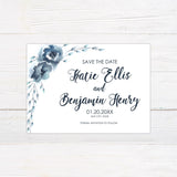 Blue Rose Invitation - goprintplus