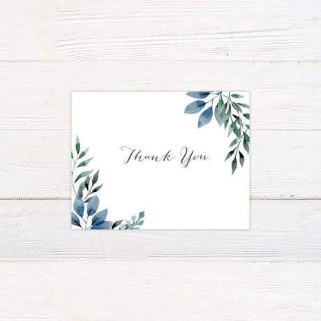 Watercolor Leaves Invitations - goprintplus