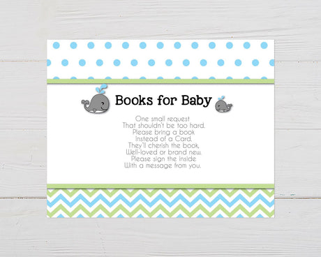 Blue Whales Baby Shower - goprintplus