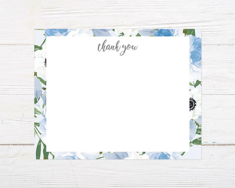 Blue Wreath Shower Invitation - goprintplus