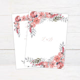 Blush Blooms Invitations - goprintplus