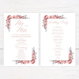 Blush Blooms Invitations - goprintplus