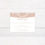 Blush Botanical Invitations - goprintplus