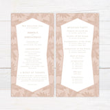 Blush Botanical Invitations - goprintplus