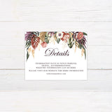 Bohemian Floral Invitations - goprintplus