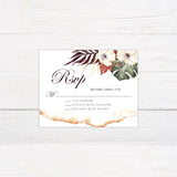 Bohemian Floral Invitations - goprintplus