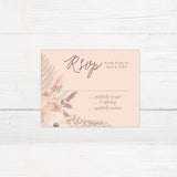 Boho Rose Invitations - goprintplus