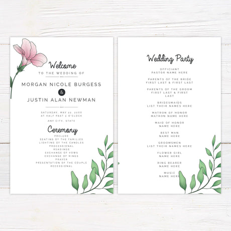 Bold Blossom Invitations - goprintplus