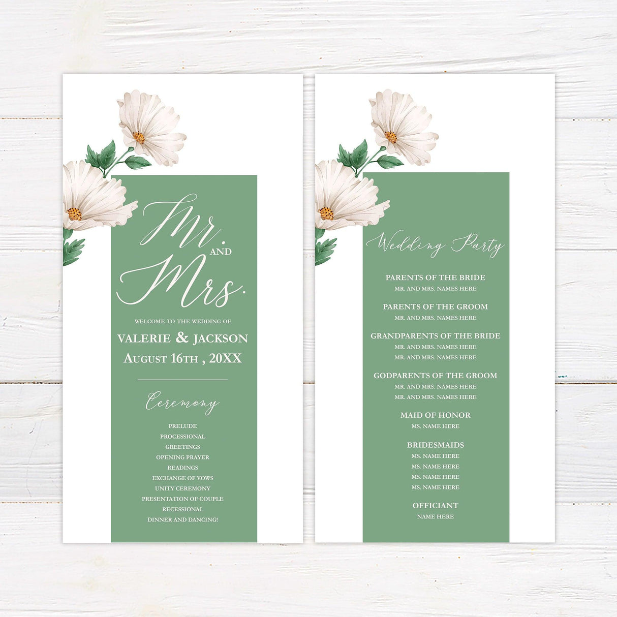 Bold Daisies Invitations - goprintplus