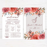 Bold Floral Bloom Invitation - goprintplus