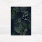 Bold Leaf Invitations - goprintplus