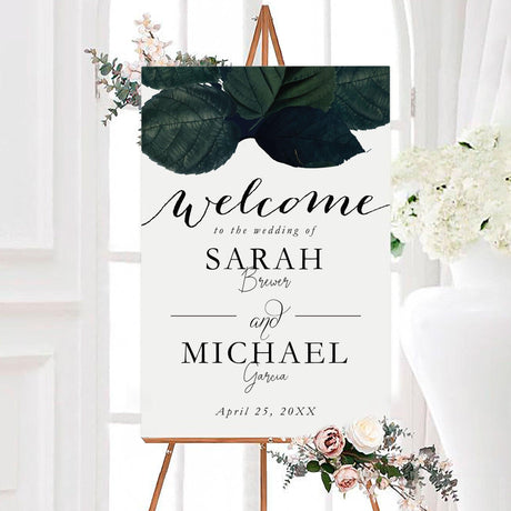 Bold Leaf Invitations - goprintplus