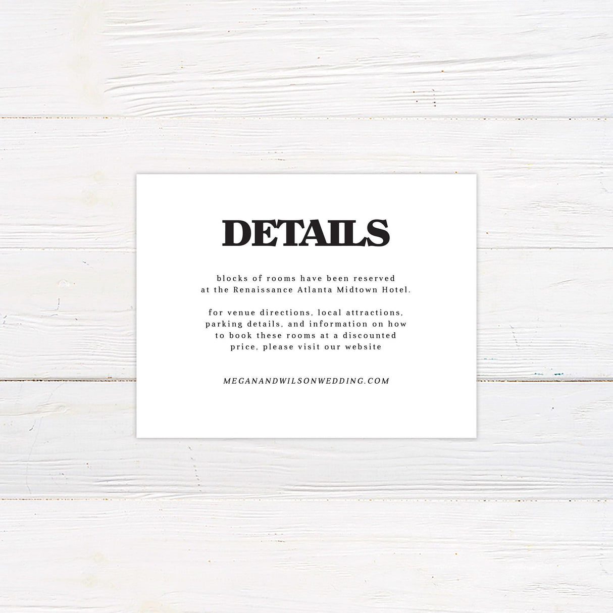 Bold Minimalist Invitations - goprintplus