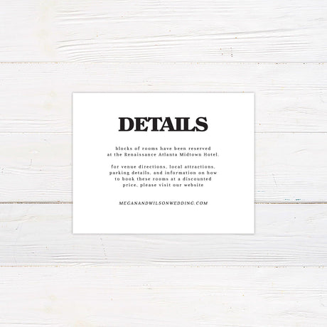 Bold Minimalist Invitations - goprintplus