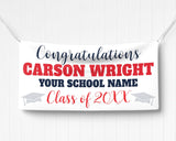 Bold Name Graduation Banner - goprintplus