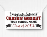 Bold Name Graduation Banner - goprintplus