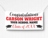 Bold Name Graduation Banner - goprintplus