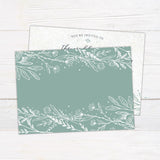 Botanical Accent Invitations - goprintplus