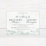 Botanical Accent Invitations - goprintplus