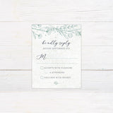 Botanical Accent Invitations - goprintplus