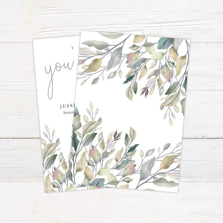 Botanical Vine Invitation - goprintplus