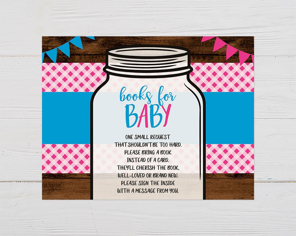 Boy Or Girl Mason Jar Shower - goprintplus