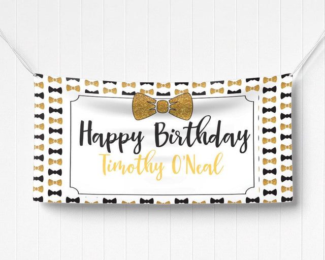 Boy's 1st Birthday Banner - goprintplus