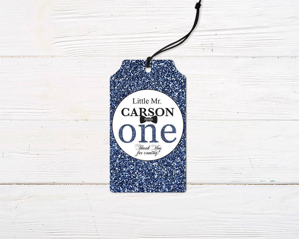 Boy's 1st Party Favor Tag - goprintplus