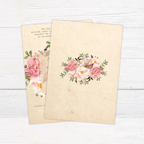 Bridal Bouquet Invitations - goprintplus