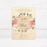 Bridal Bouquet Invitations - goprintplus