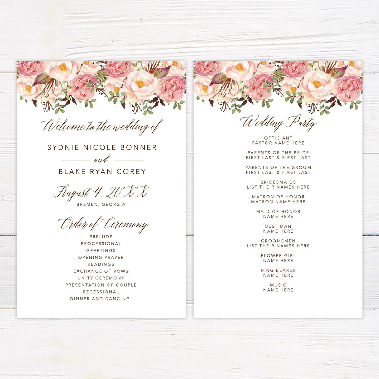 Bridal Bouquet Invitations - goprintplus