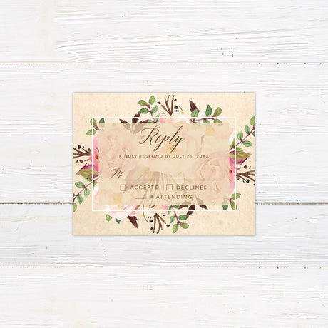 Bridal Bouquet Invitations - goprintplus