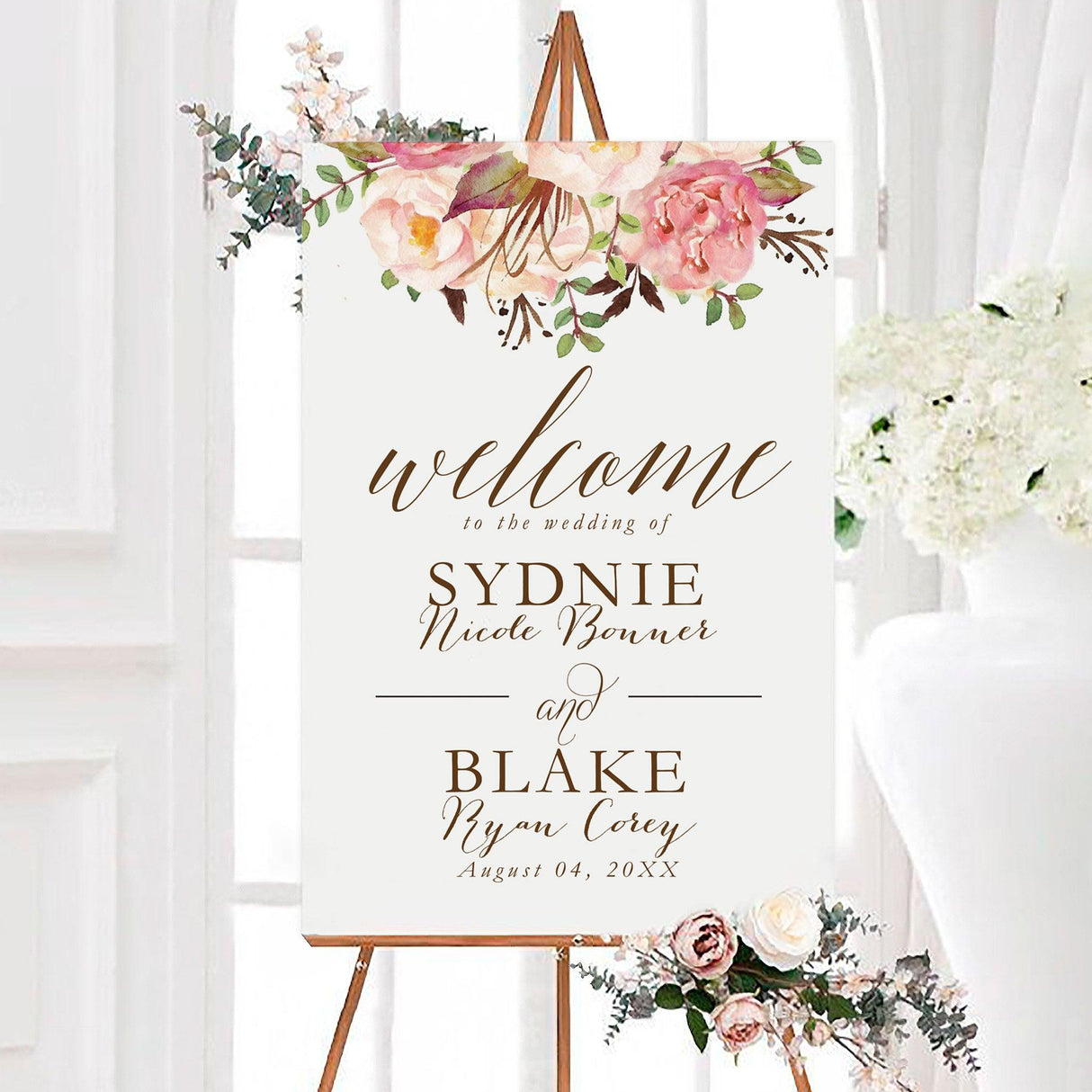 Bridal Bouquet Sign - goprintplus