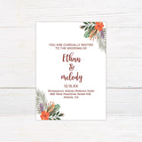 Bright Boho Invitations - goprintplus