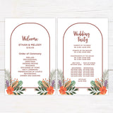 Bright Boho Invitations - goprintplus