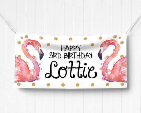 Bright Flamingo Birthday Invitation - goprintplus