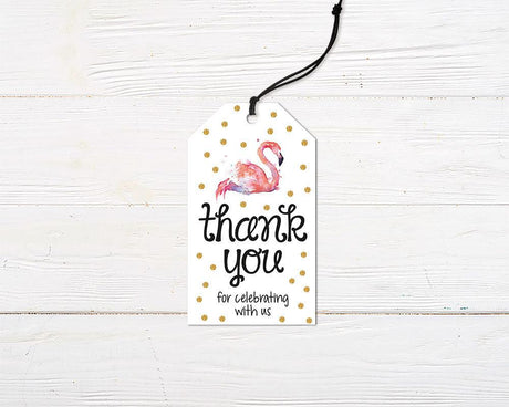 Bright Flamingo Birthday Invitation - goprintplus