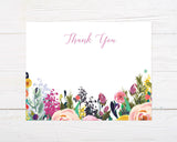 Bright Floral Shower Invitation - goprintplus